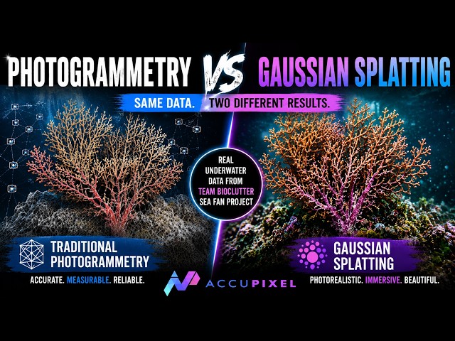Photogrammetry Vs. Gaussian Splats in 3D Zephyr by @3DflowChannel