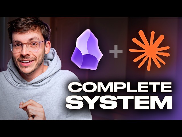 How To Build The ULTIMATE AI Second Brain (Obsidian + Claude Code)