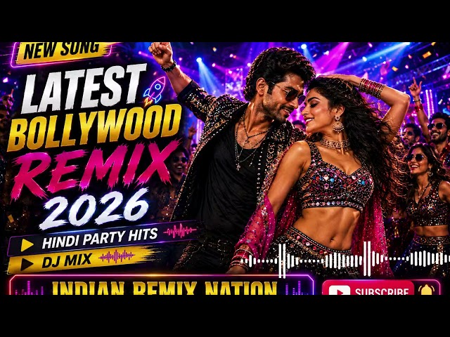 Latest Bollywood Remix 2026 🚀 Hindi Party Hits | DJ Mix