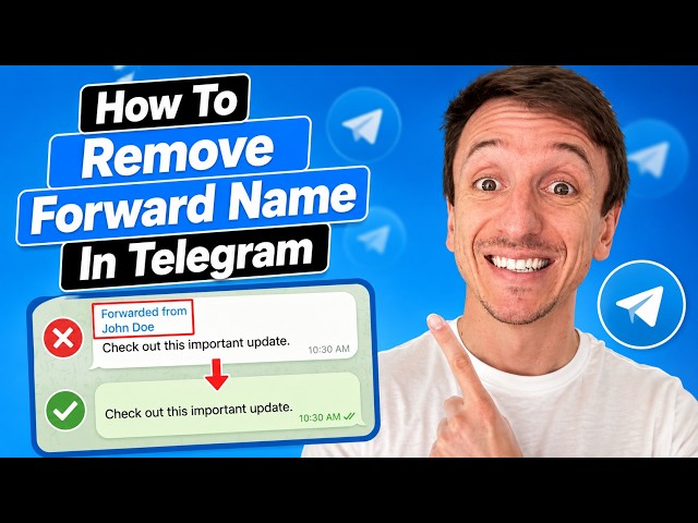 How To Remove Forward Name In Telegram (2026)