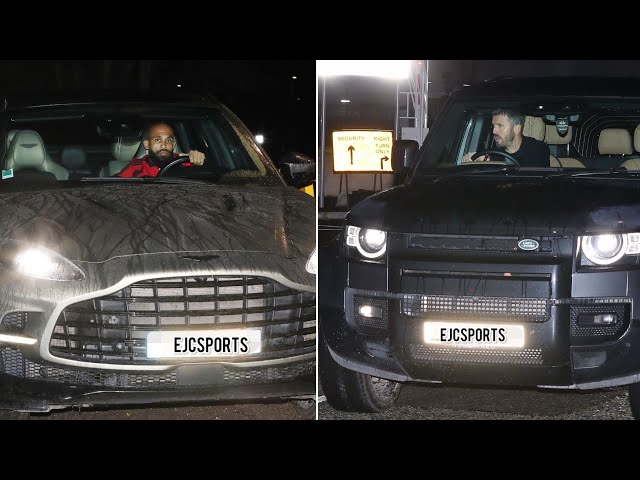 Manchester United return home following SHOCK 4-1 defeat vs Como (UEFA Champions League)