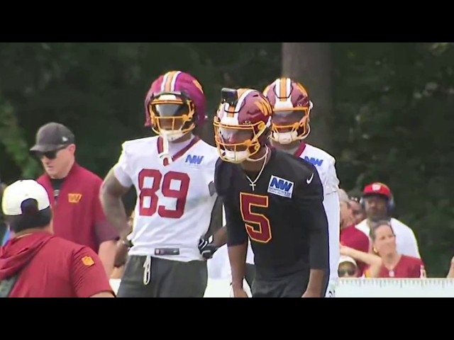 Should Jayden Daniels play in the preseason? Hear Lindsay Czarniak's take | NBC4 Washington