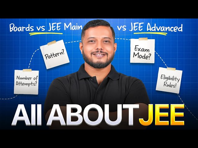 All About JEE Mains & Advanced - for Arjuna JEE 2027 - Every JEE Aspirants Must Watch !!