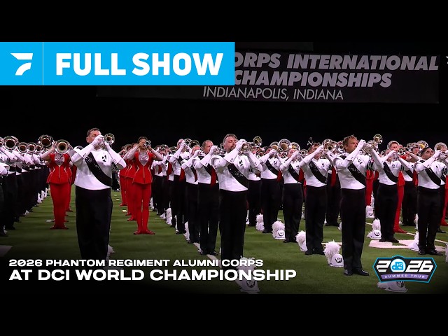 Full Show: Phantom Regiment Alumni Corps - 70th Anniversary Show Including "Spartacus" At DCI 2026