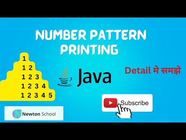 Pattern Printing Newton School Assignment | Loops - Post Class