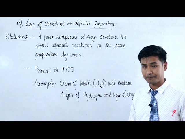 Class IX Science Chapter 3. Atoms and Molecules || Maheikol