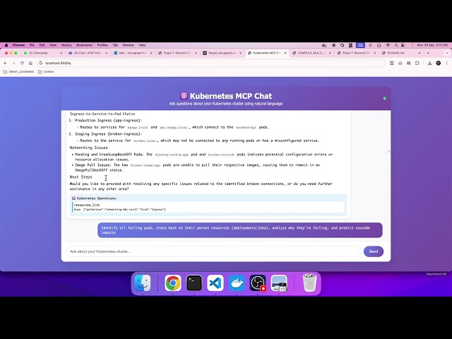K8s MCP server - Demo