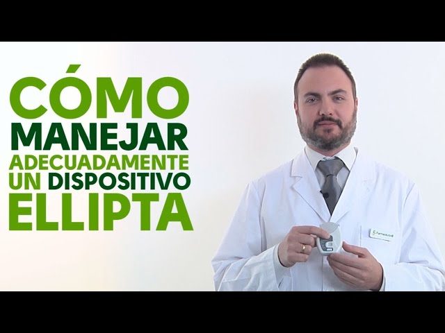 Cómo utilizar correctamente un inhalador Ellipta. Tu Farmacéutico Informa