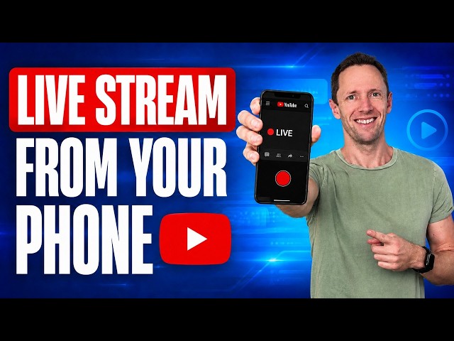 How to Live Stream on YouTube From Your Phone (COMPLETE Guide)