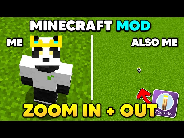 How To ZOOM IN & OUT in Minecraft