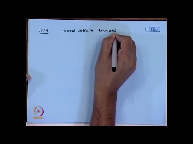 Selecting the BEST Regression Model ( Contd.) #swayamprabha #CH38SP