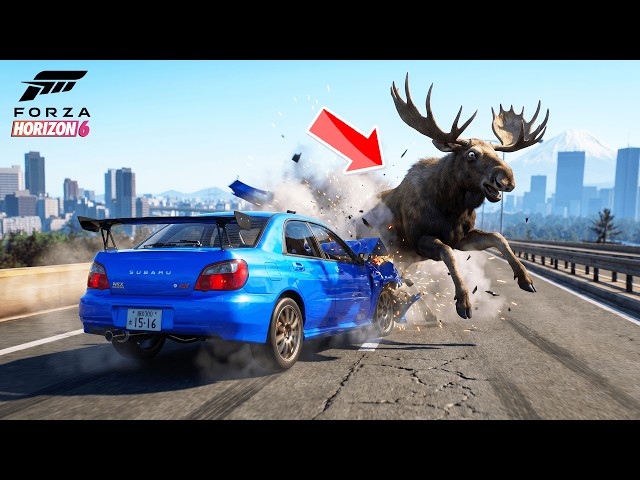TOP 100 WTF & FUNNY MOMENTS in FORZA HORIZON 6! #2