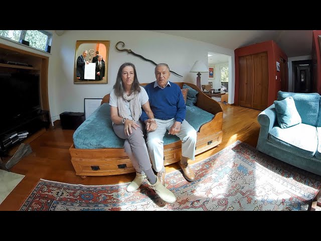 Stan and Brigitte Grof - On Stan's stroke. | 3D 360 video