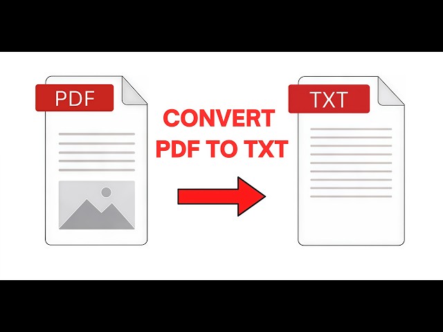 Convert PDF to Text file | PDF to Text Converter | Online & Free
