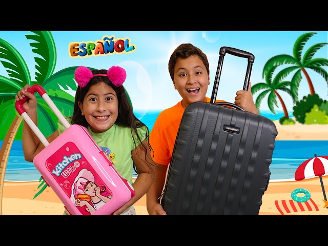 Maria Clara y JP están emprenden a viajar / Maria Clara and JP are going on a trip