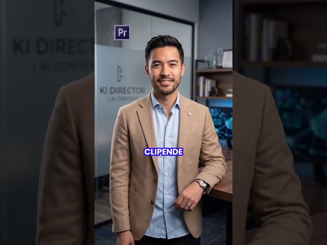 Dein Clip ist zu kurz? Premiere generiert einfach neue Frames 👀 #adobepremiere