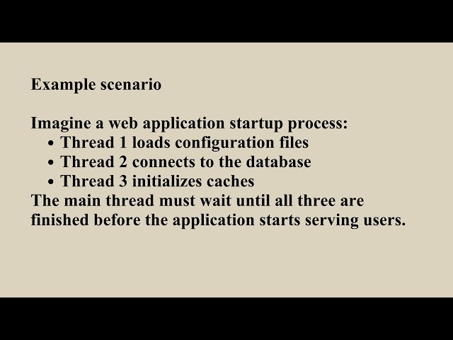 COUNTDOWNLATCH in Java | Q4 Java L6 P1 | SMILE ROAD