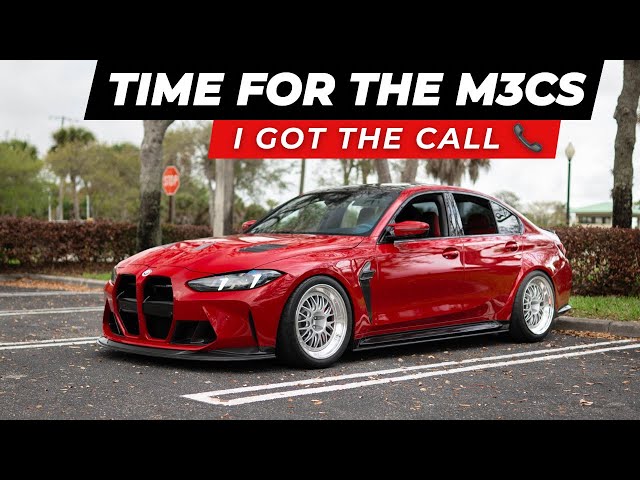 I GOT THE CALL For The NEW MANUAL M3cs | G80 M3cs Handschalter