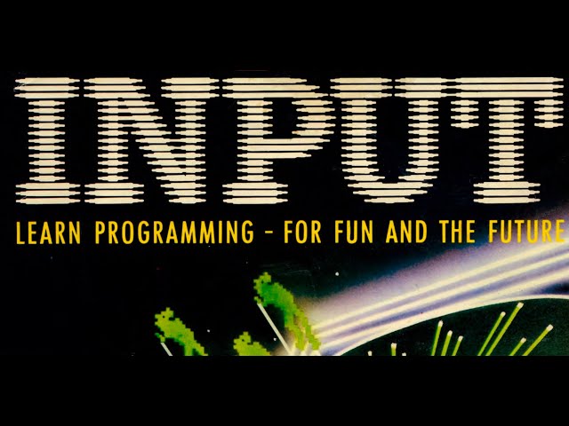 Input Magazine Issue 1 Machine Code convert to Assembly -  Part 2