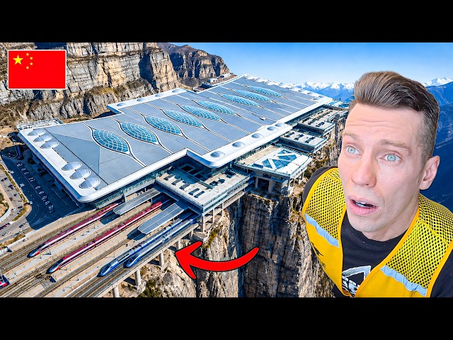 I Went Inside the WORLD'S BIGGEST Train Station 🇨🇳 Now Open