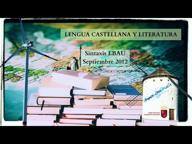 SINTAXIS PAU SEPTIEMBRE 2012 MURCIA