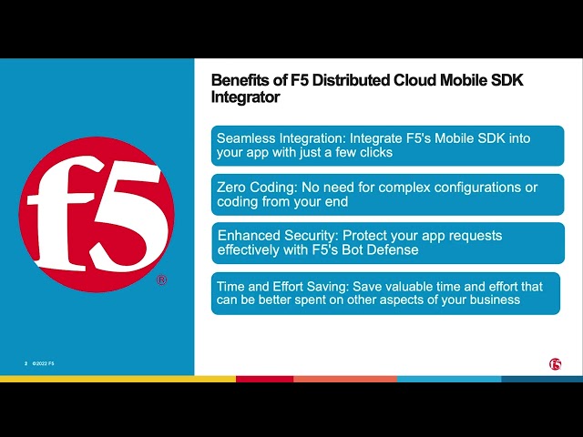 Making Mobile SDK Integration Ridiculously Easy with F5 Distributed Cloud (XC) Mobile SDK Integrator