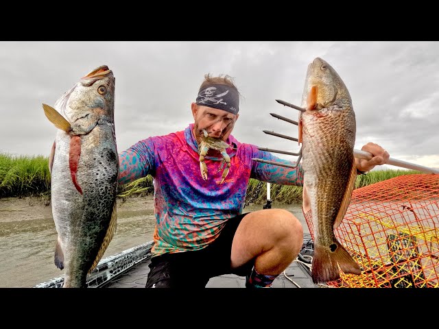 2 Nights Gigging and Crabbing a Delicious Saltwater Feast!