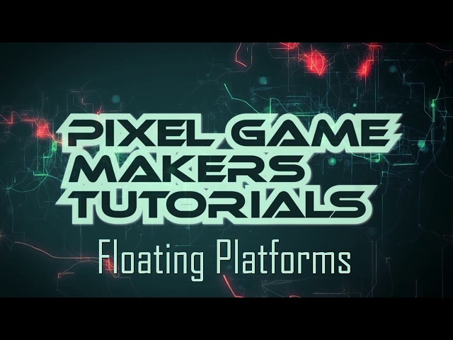 Pixel Game Maker MV Tutorials - Making Floating Platforms