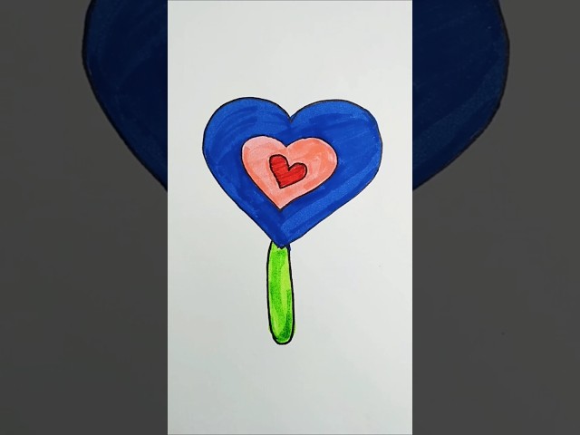 Easy kids drawing #shorts #trending #viral #amaira #youtubeshorts #kidsart #viralshorts #shortsfeed