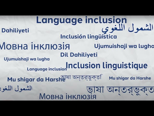 Speak Up for Language Inclusion - CLEAR Global's end-of-year campaign 2023