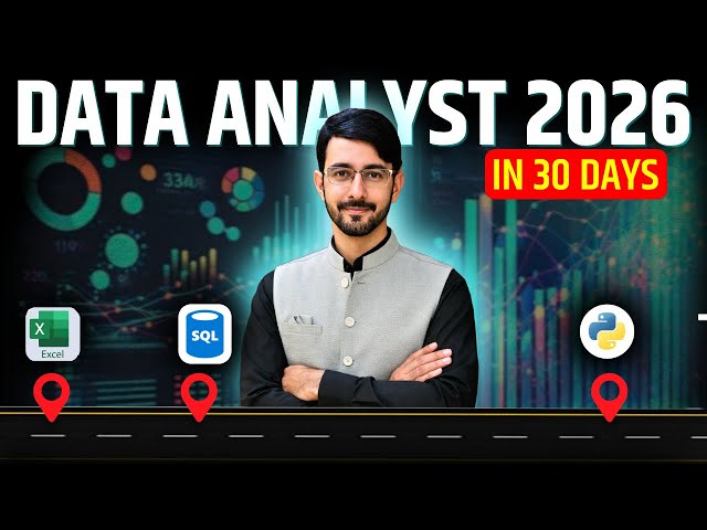 Data Analytics for Beginners | 30-Day Data Analyst Challenge (No Experience)