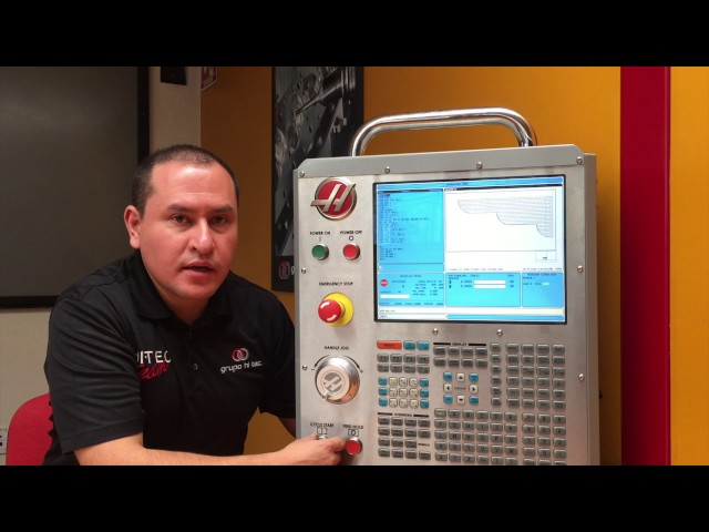 Simulación de un programa en control Haas (Software clásico)
