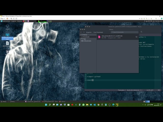ENTORNO DE DESARROLLO PYTHON3 PARROT KALI LINUX