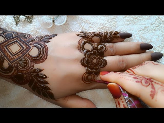 Latest Intricate And Checks Mehndi Design 2024 | Step by Step Tutorial | Henna Fever