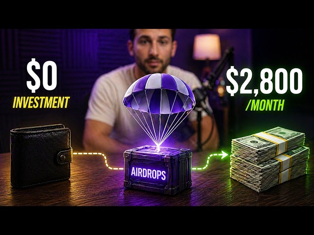 How to Get FREE Crypto in 2026 with Airdrops (4 Steps, $0 Cash Needed)