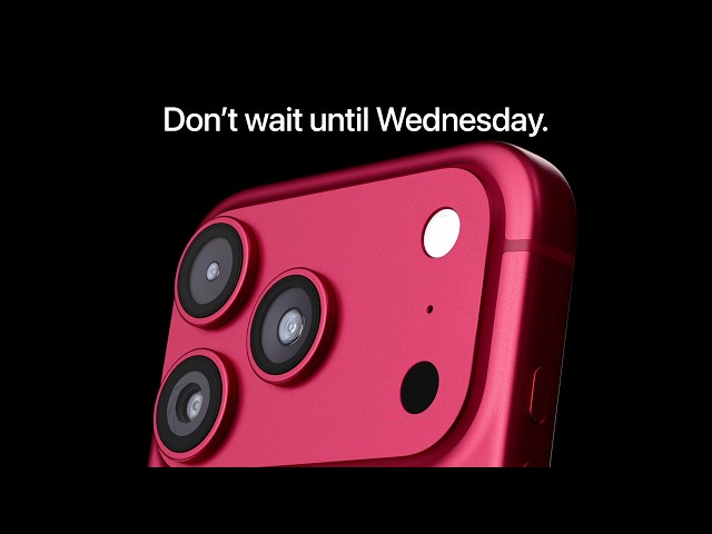 Here's Apple's iPhone event... early.