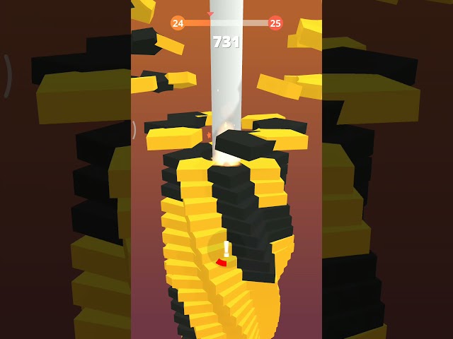 Ayush playing with this game stack mania part 9 #shorts