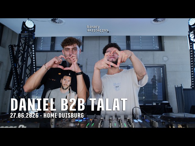 Hard Groove Set by DANIEL B2B TALAT @ Binary Rooftop Rave 27/06/26