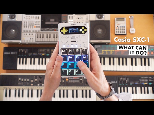 Casio SXC-1 Sampler - What Can It Do?