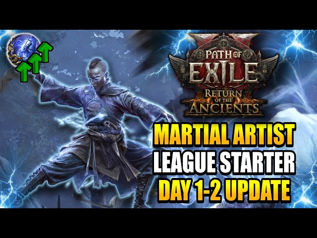 PoE 2 - Martial Artist Day 1-2 Update - 0.5 Monk Build Guide - Path of Exile 2