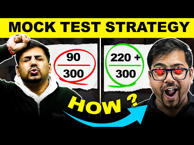 JEE Mains 2026 Mock Test Strategy for 99%ile 🔥| JEE Preparation | Harsh Sir