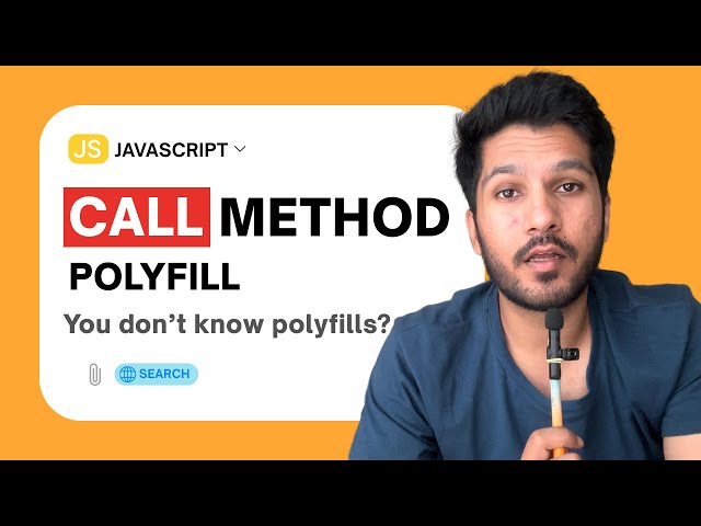 Implement .call() from Scratch | Master This Before Your Next Interview