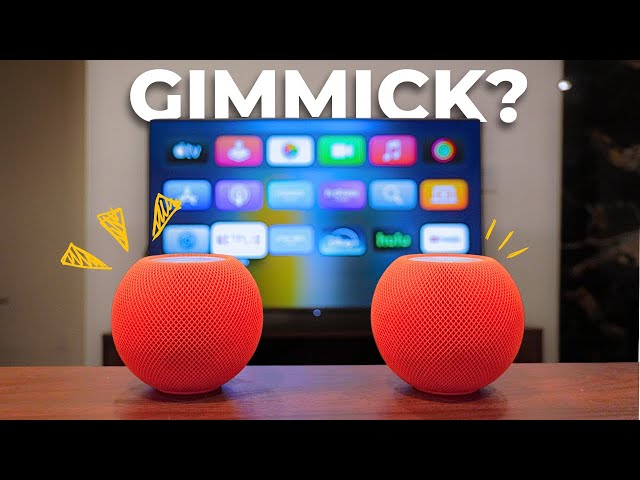 Can 2 HomePod Minis Replace Your TV Speakers?