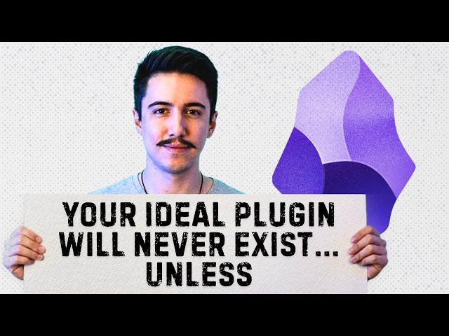 Build Personal Obsidian Plugins With AI (No Coding)