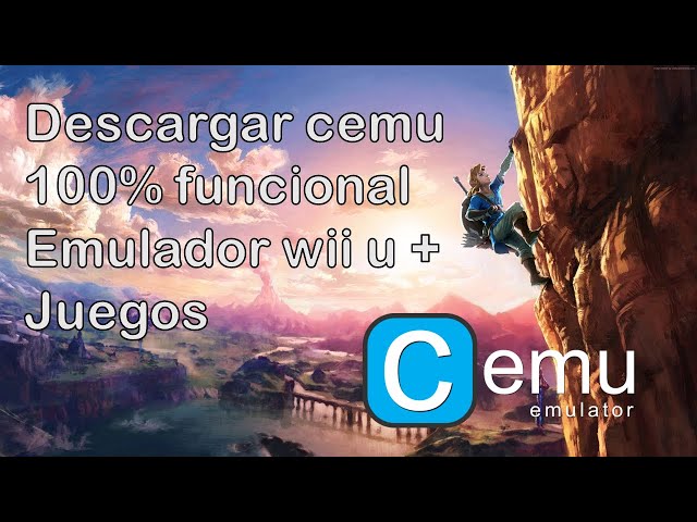 Cemu tutorial 100% functional + games