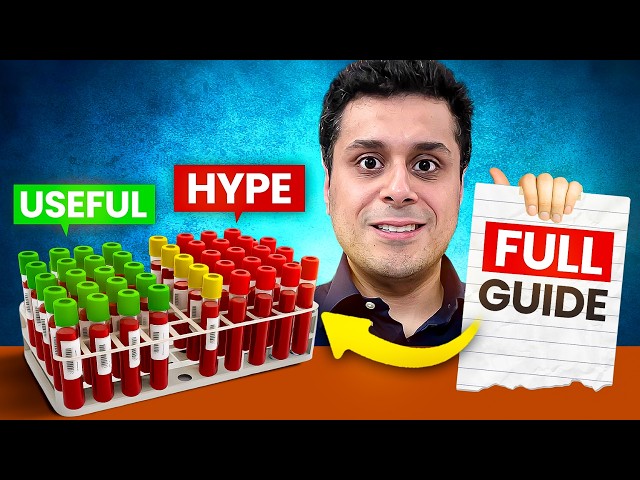 Doctor RANKS Every Health TEST in India (Full body checkup) 🔴🟡🟢