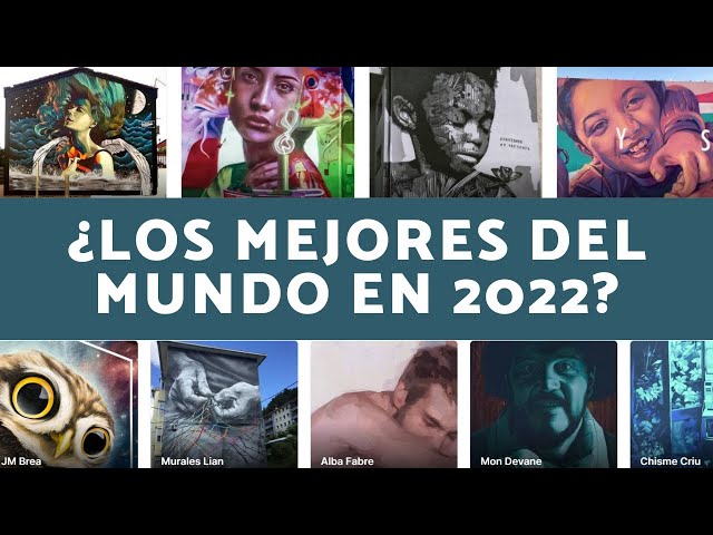 MEJORES MURALES en ESPAÑA en 2022 ¿El MEJOR del MUNDO?