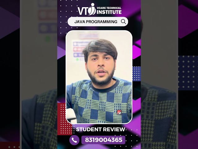 Student Review | Java Programming at Vcare Technical Institute