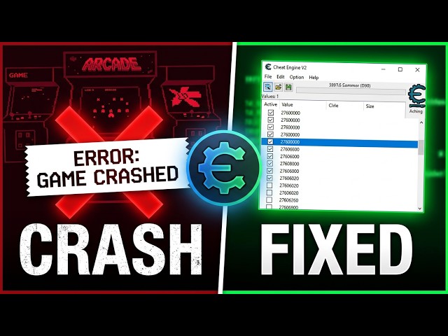 Your Cheat Engine Keeps Crashing? Here's Why