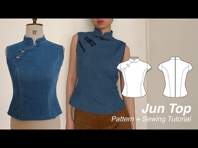 it's a very chinese time in my life sewing tutorial | Jun Top Sewing Tutorial